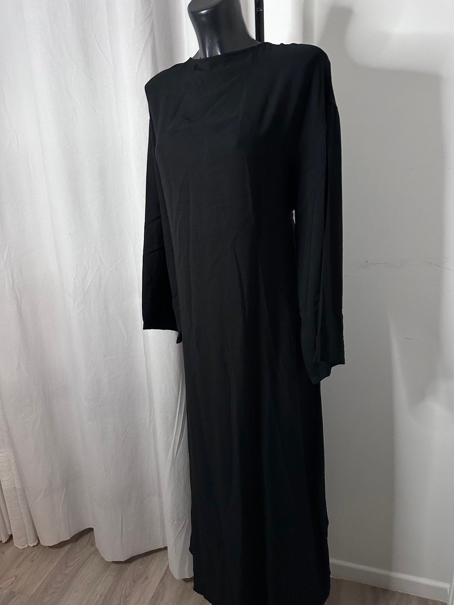 Abaya à fils noir