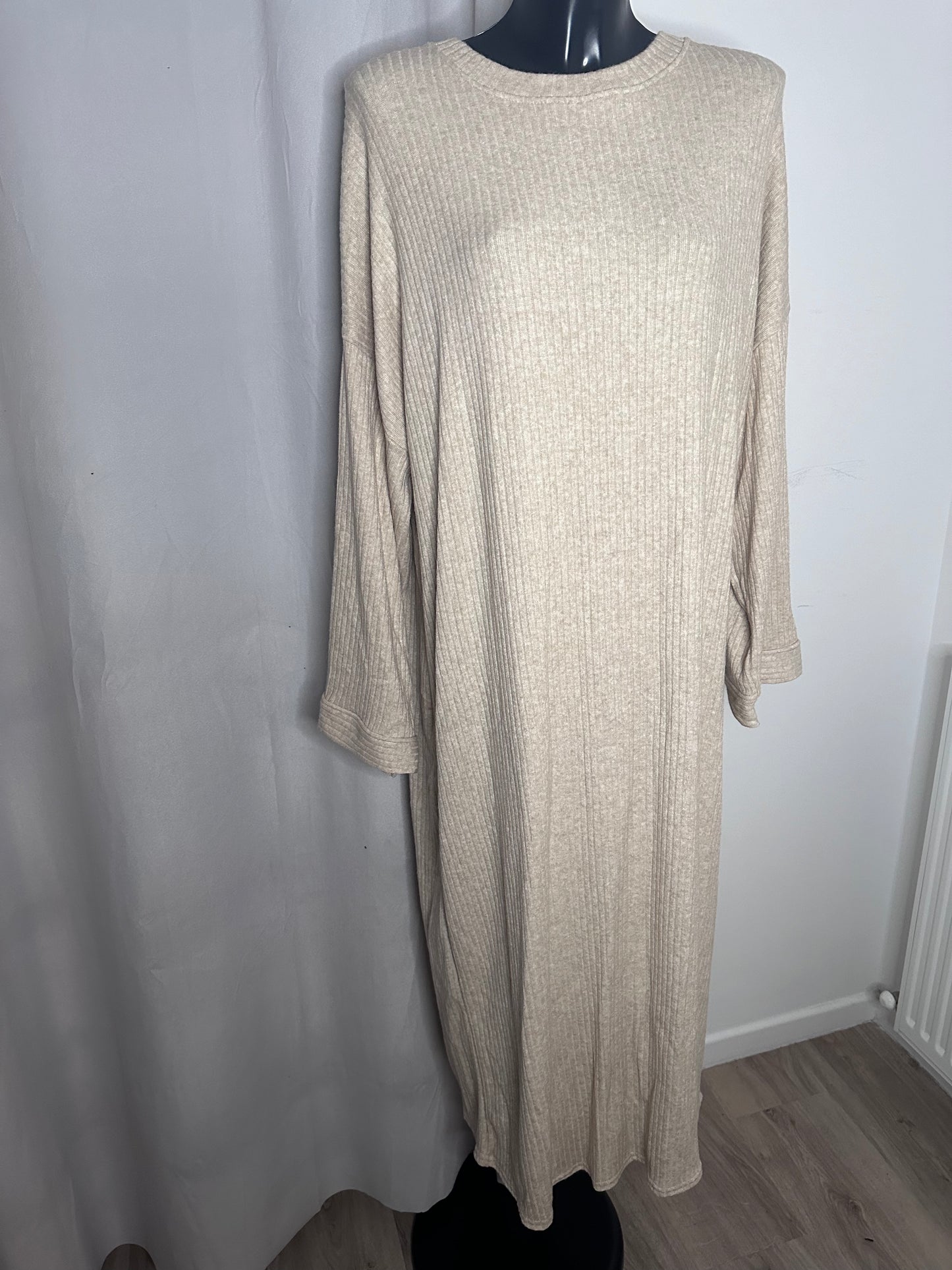 Abaya laine beige