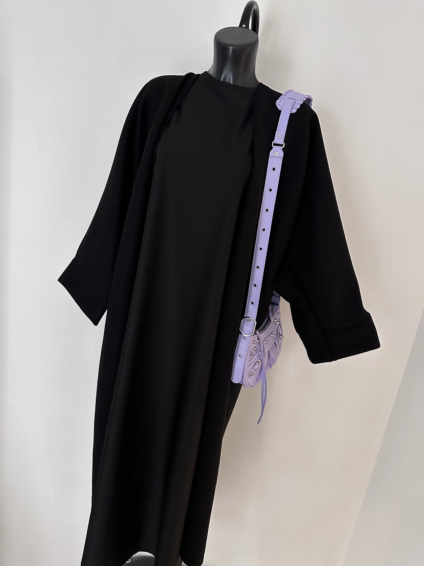 Kimono manteau noir