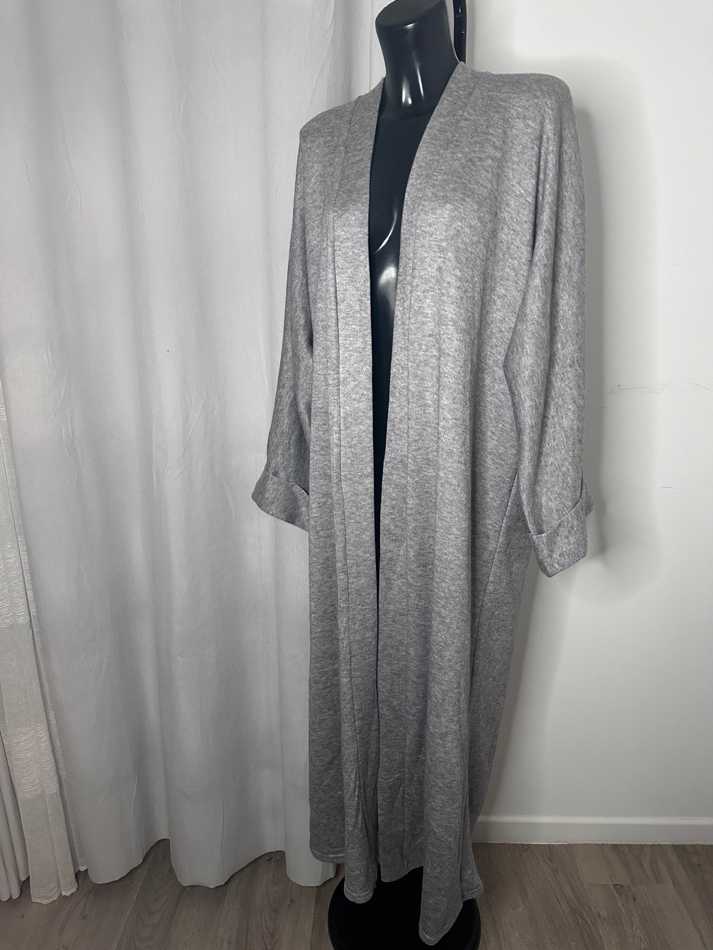 Kimono laine gris