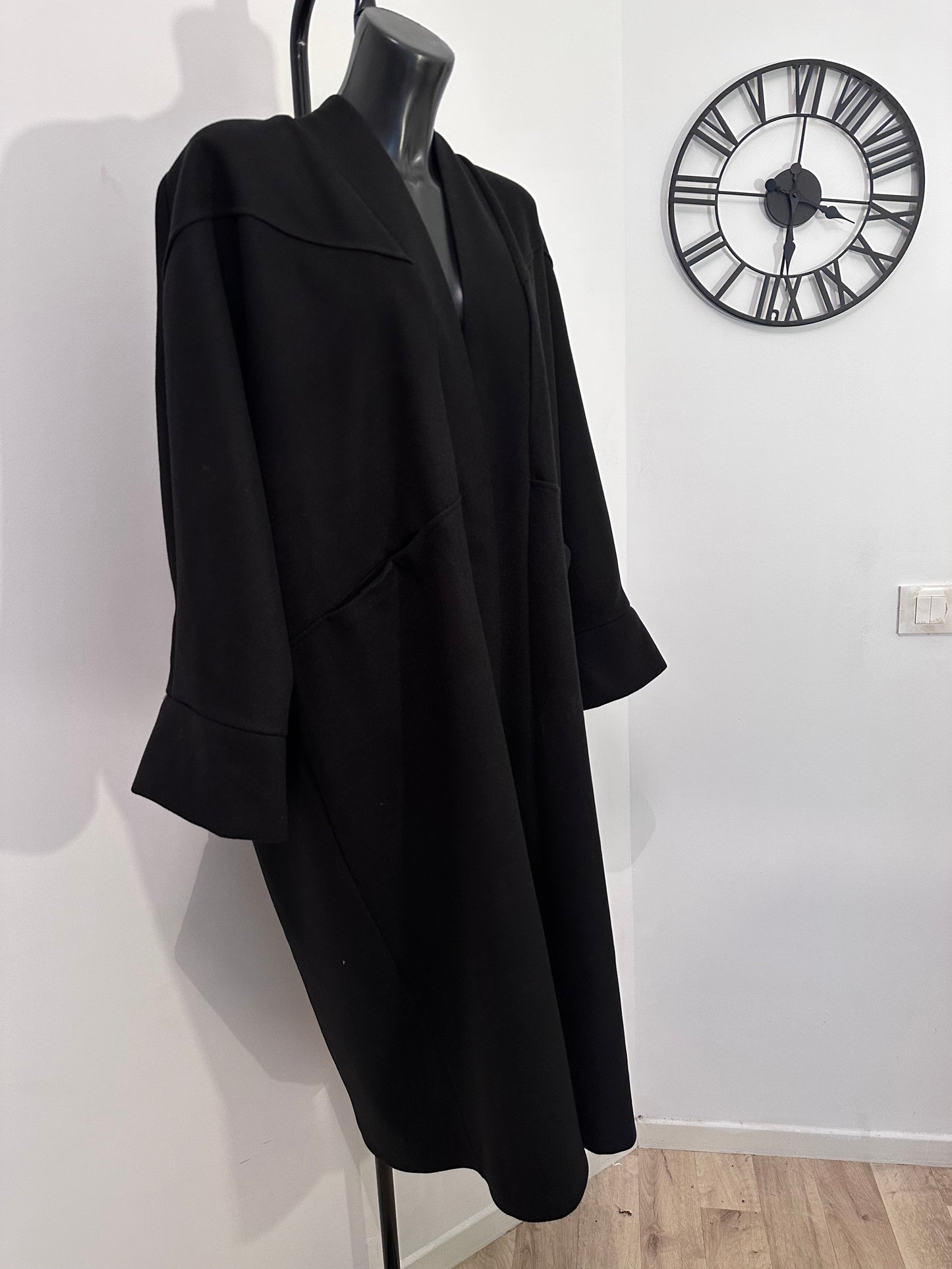 Nouveau kimono manteau noir