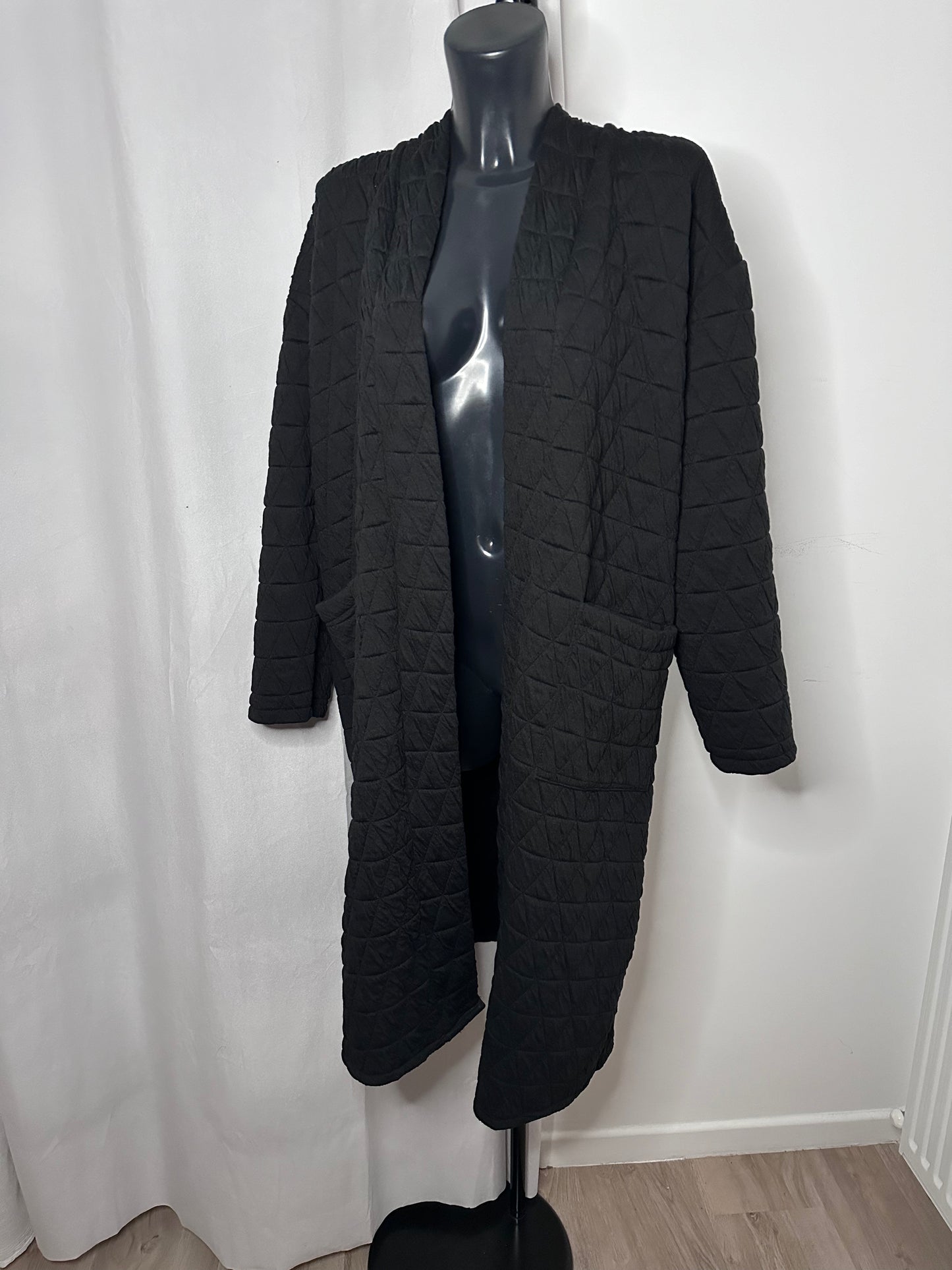 Manteau matelassé noir