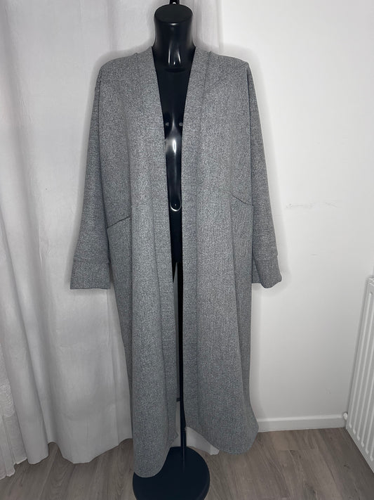 Nouveau kimono manteau gris