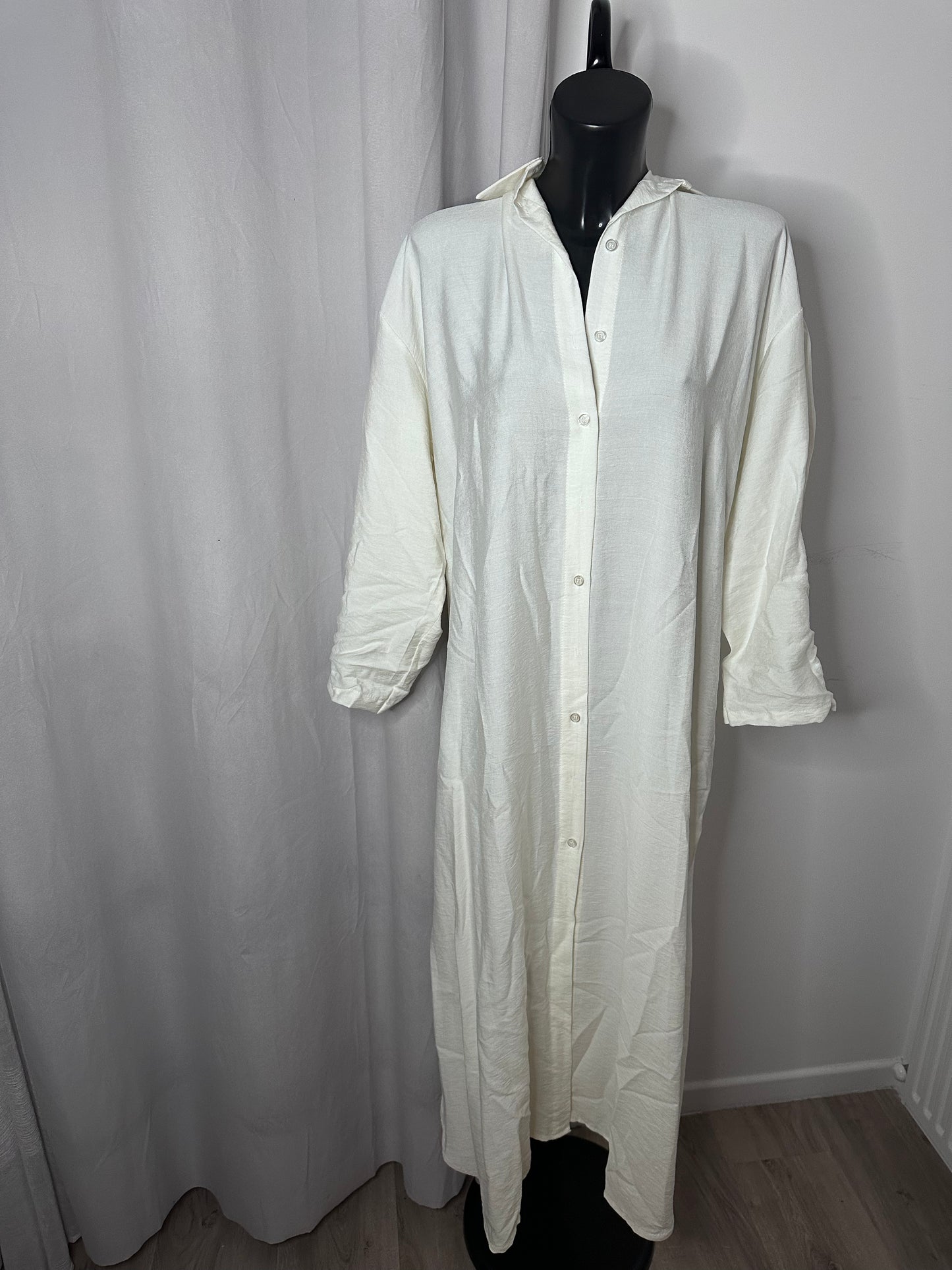 Robe chemise blanche