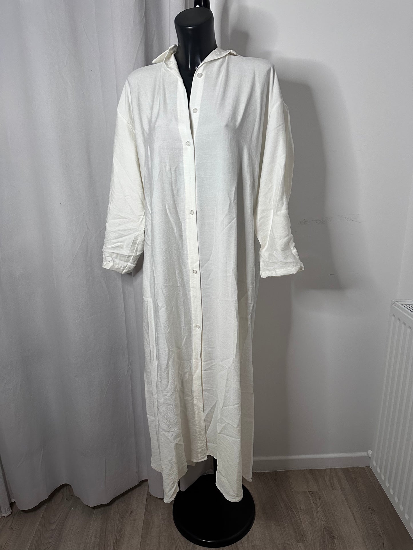 Robe chemise blanche