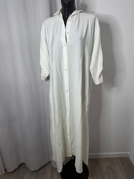 Robe chemise blanche