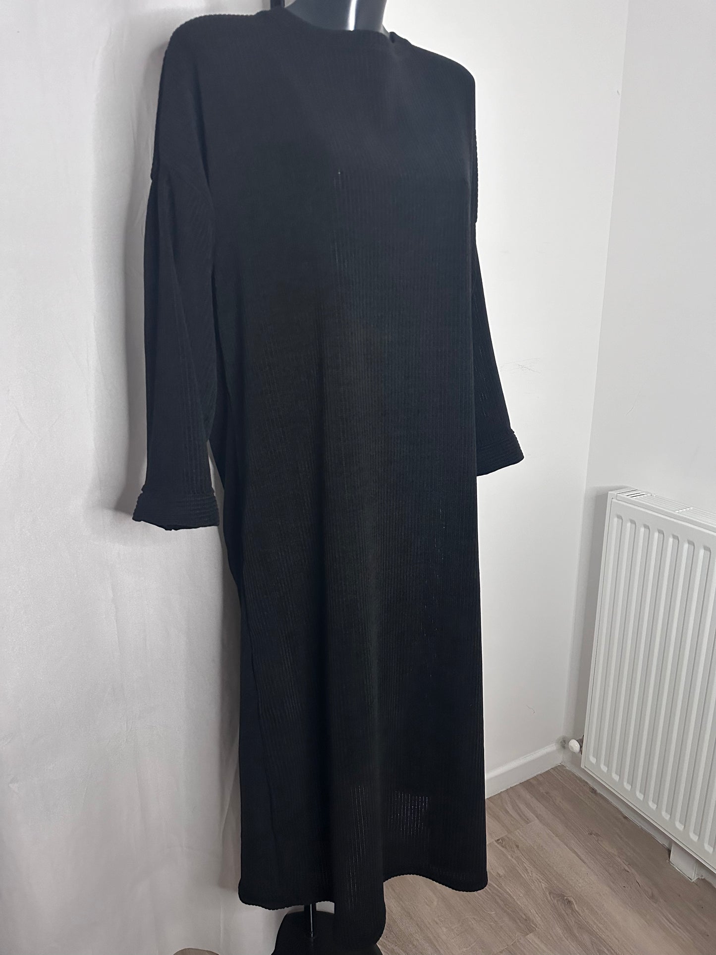 Abaya velour noir