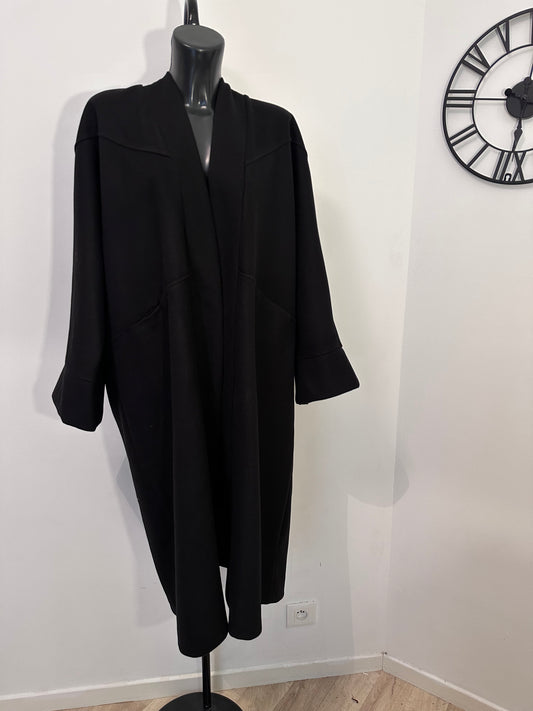 Nouveau kimono manteau noir