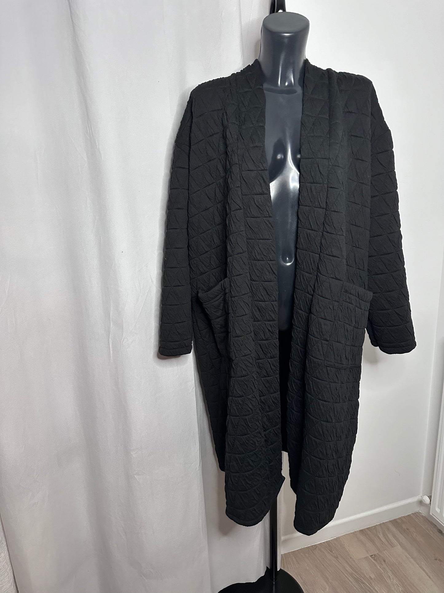 Manteau matelassé noir