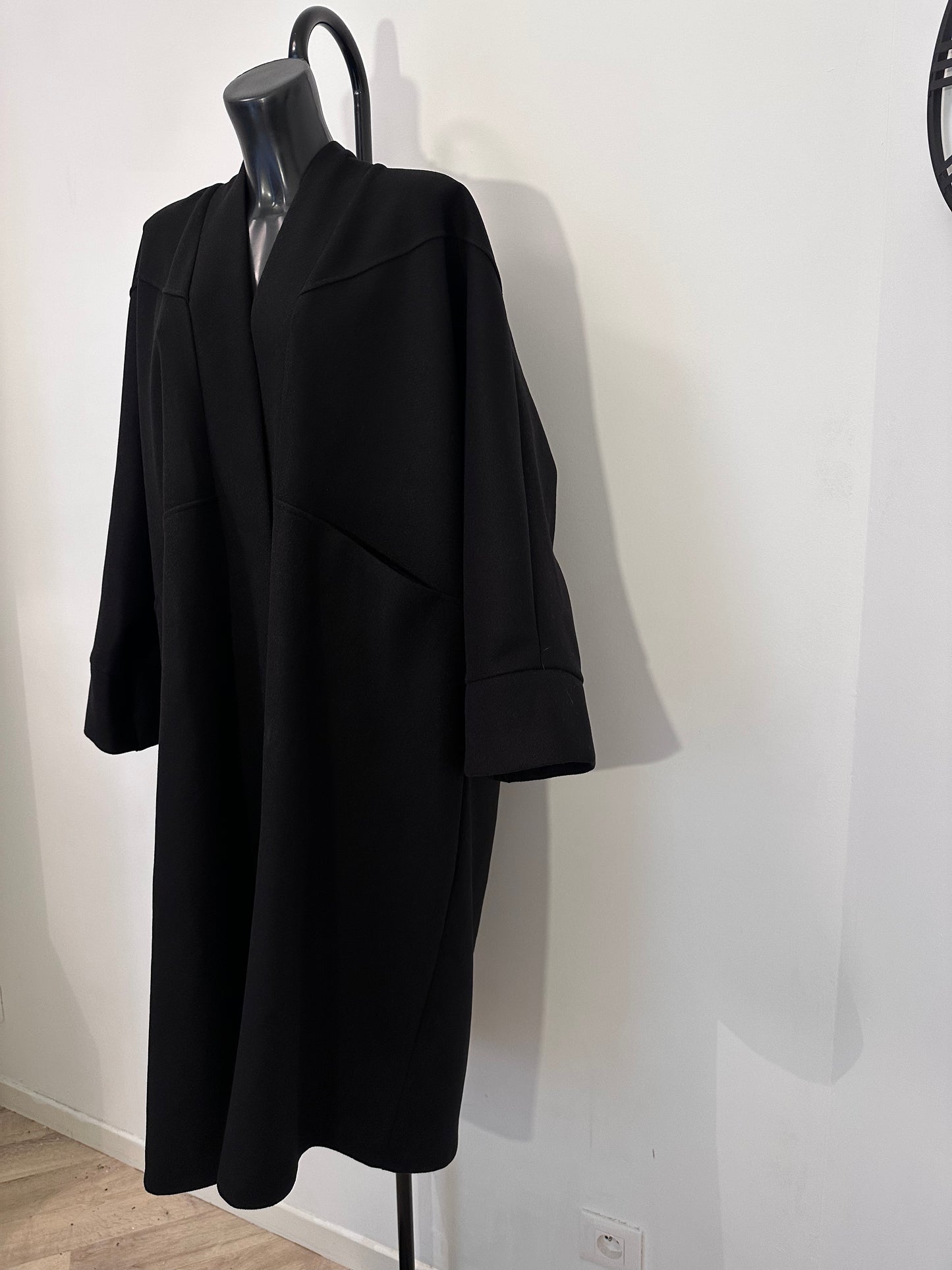 Nouveau kimono manteau noir