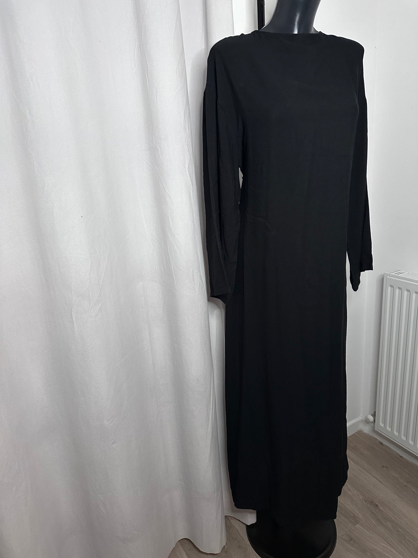 Abaya à fils noir